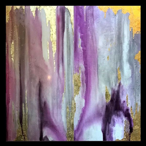 GIOVANNA MALACARNE - Mixed technique "AURORA"