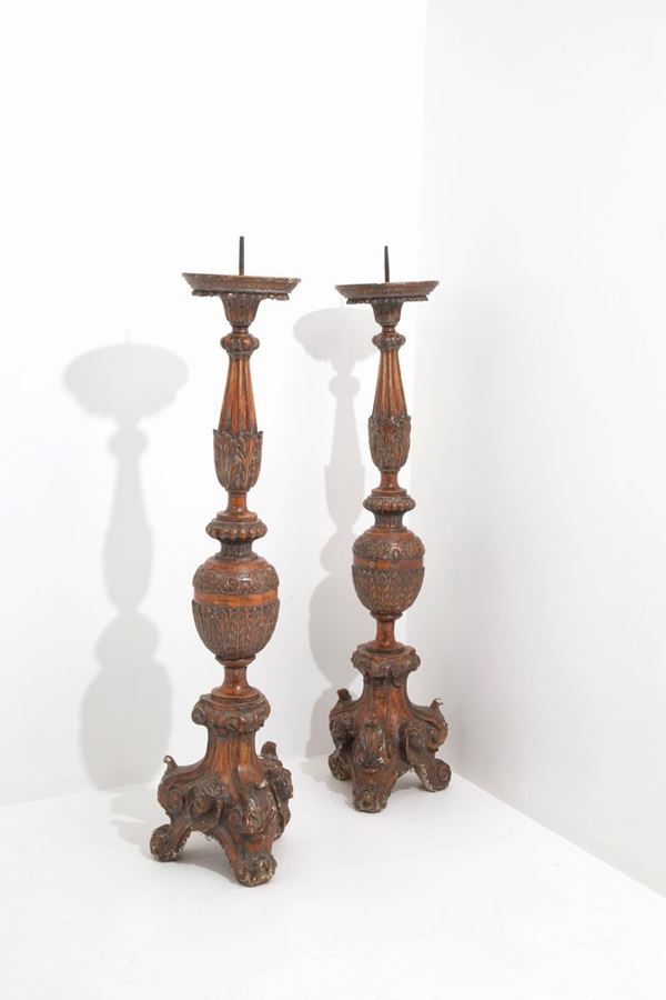 Pair of candelabra
