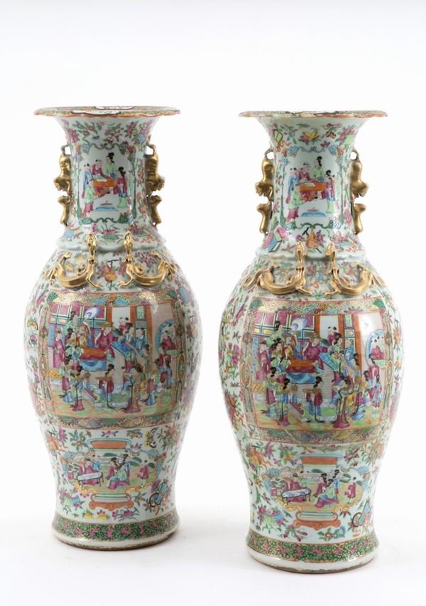 Pair of vases