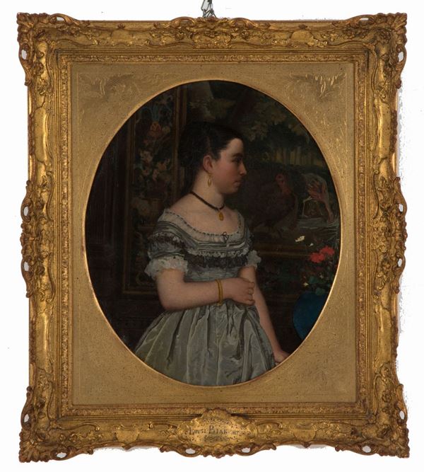Luigi  Bianchi - Dipinto "GENTILDONNA"