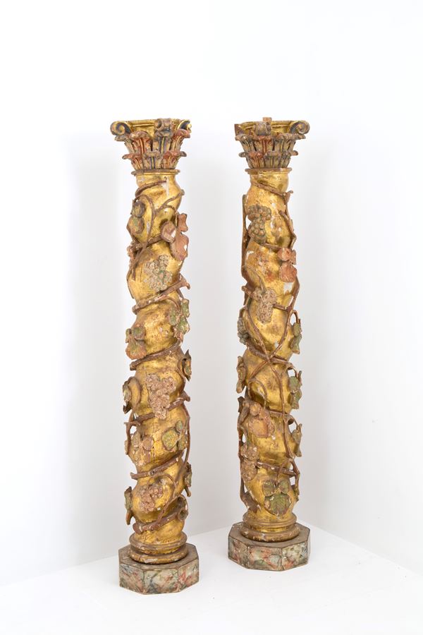 Pair of columns
