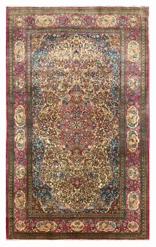 * Kashan carpet