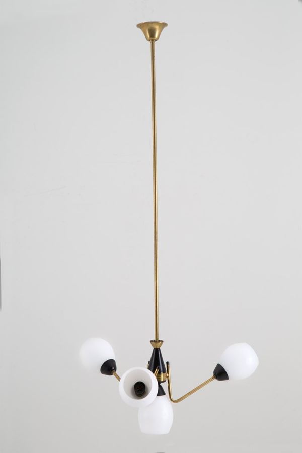 White chandelier