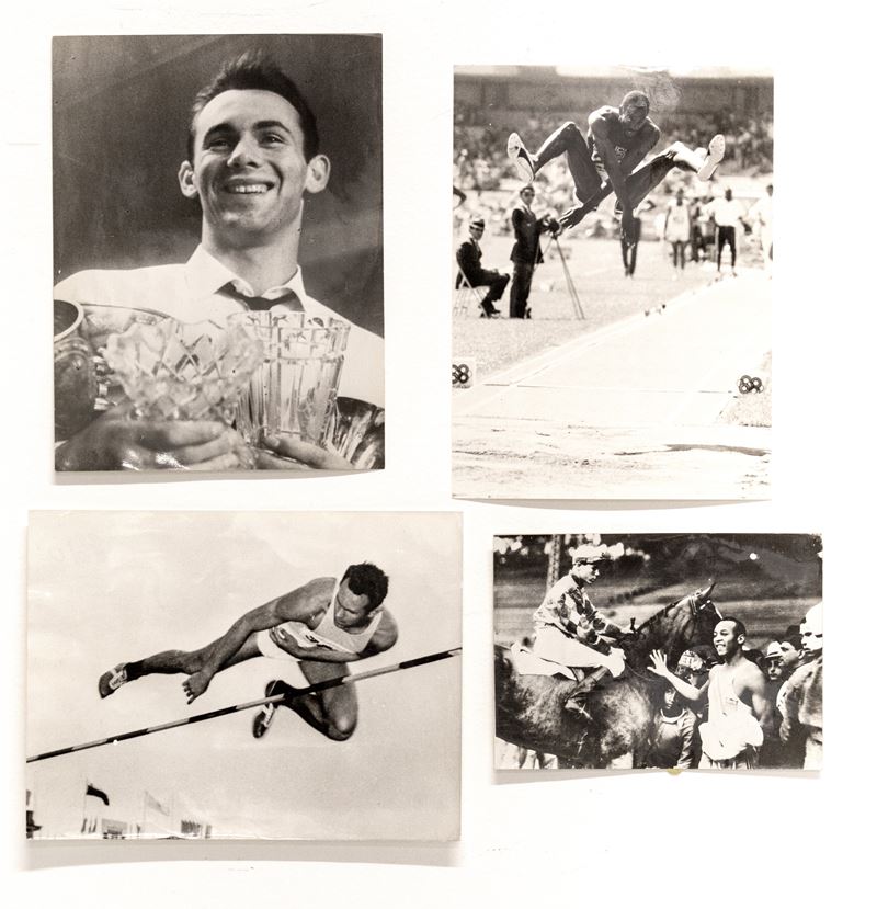 Quattro Fotografie Atletica Leggera