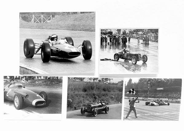 Five motoring photographs