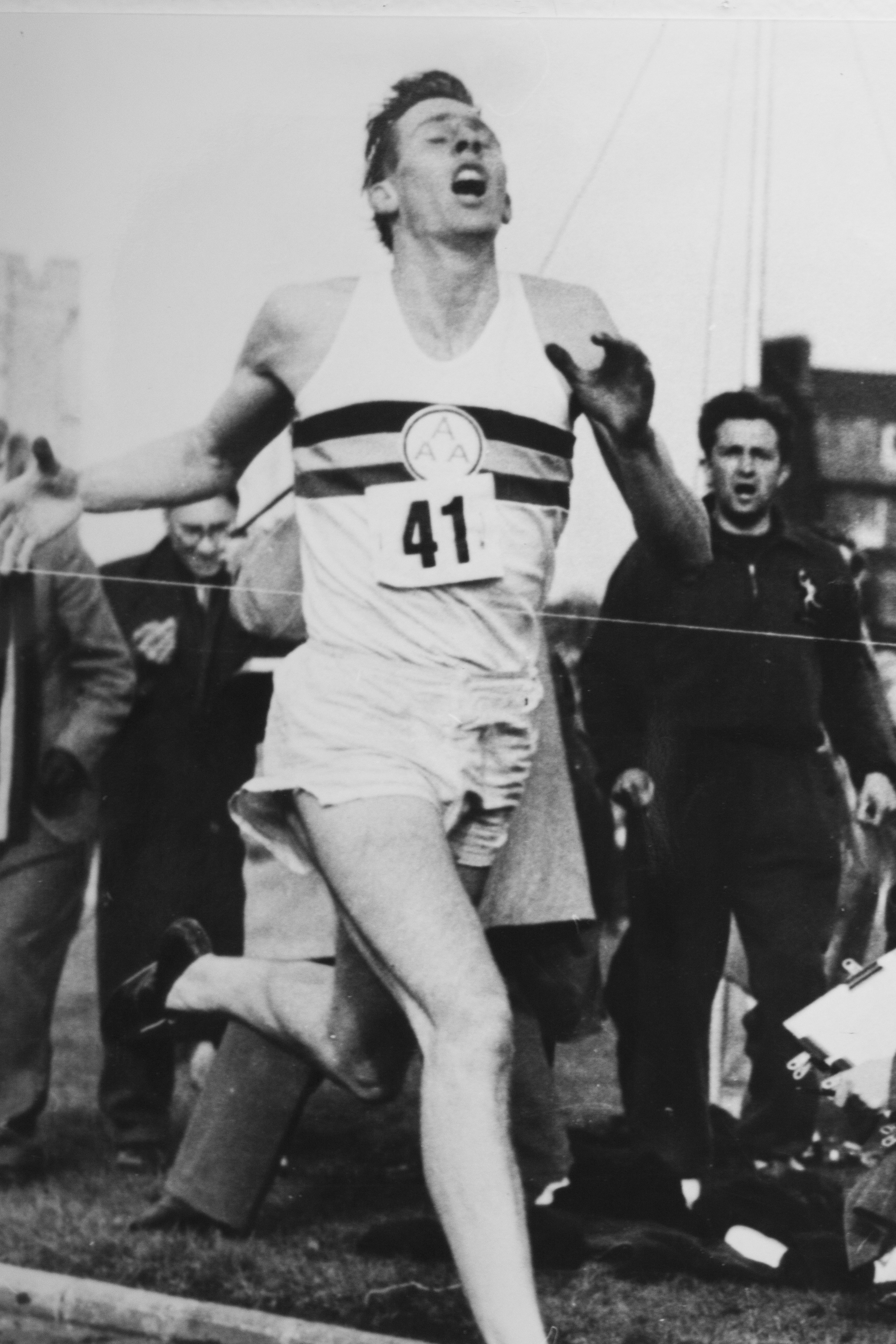 Tre Fotografie Atletica Leggera Corsa