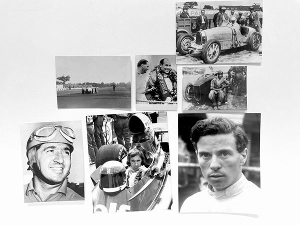 Seven motoring photographs