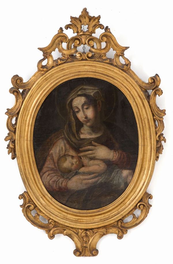 Painting "MADONNA WITH CHILD"