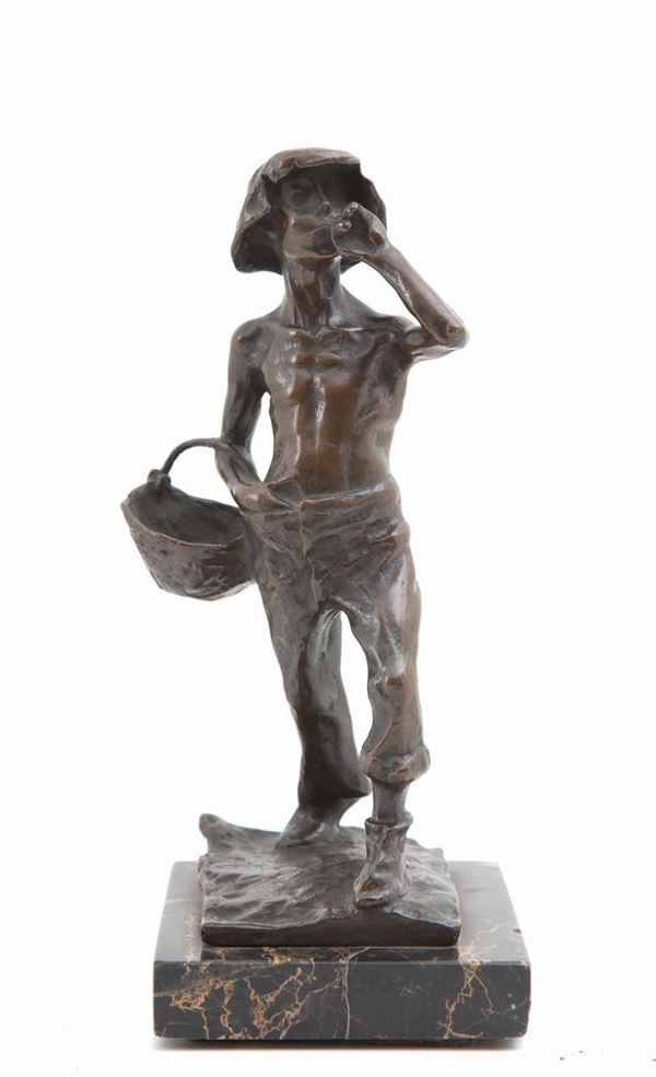 Bronze sculpture "MANOVAL"