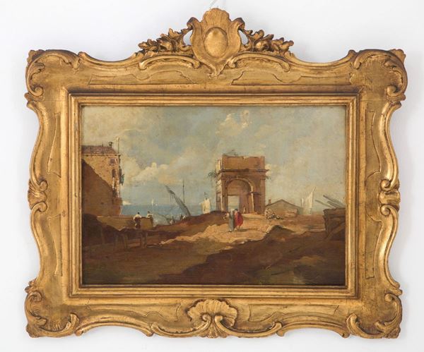 "CAPRICCIO" painting