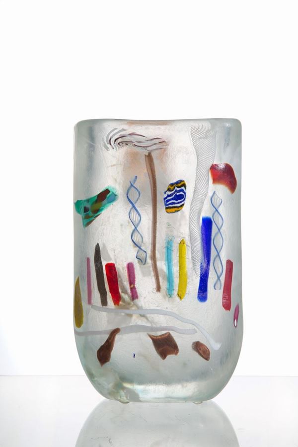 ANGELO RINALDI - Vaso "CITTÀ"