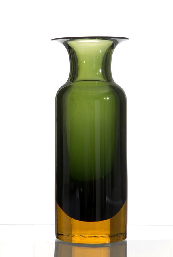 FLAVIO POLI - Vase "SOMERSO GLASS"
