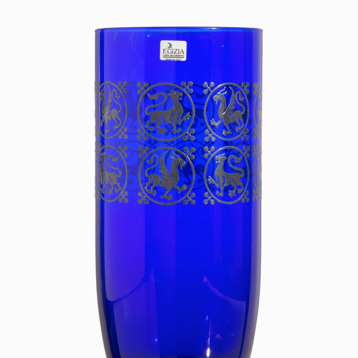 Ettore Sottsass - Vaso Blu Cobalto