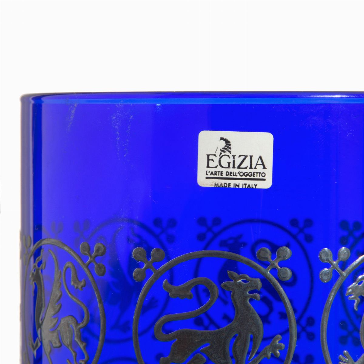 Ettore Sottsass - Vaso Blu Cobalto