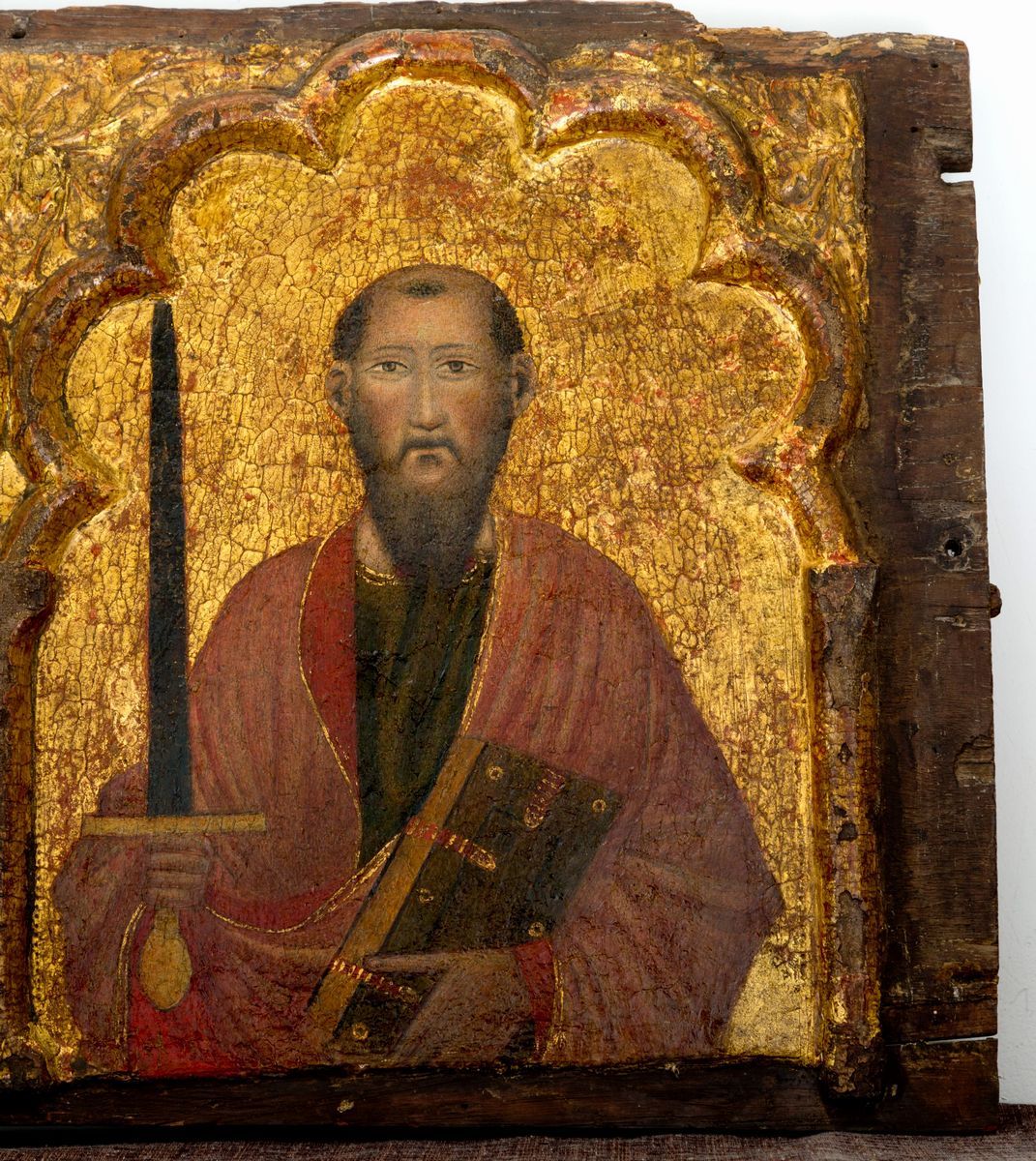 Francesco di Antonio da Ancona - Predella “Imago Pietatis” tra i Santi Pietro, Domenico, la Vergi...