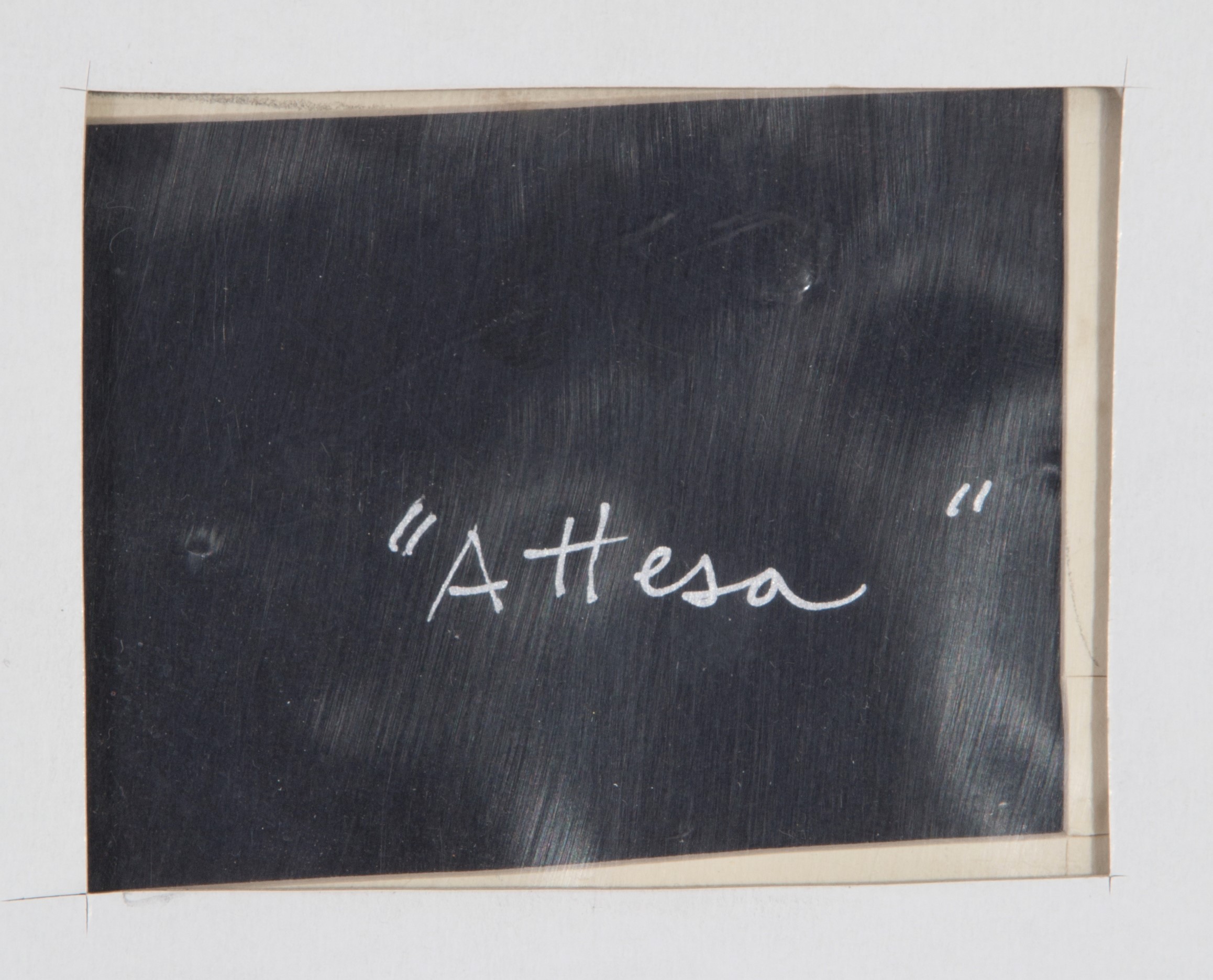 Mimmo Rotella - Effaçage "attesa"