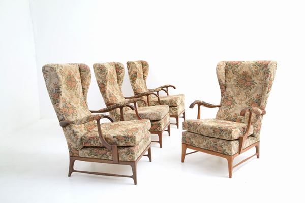 PAOLO BUFFA - Four armchairs
