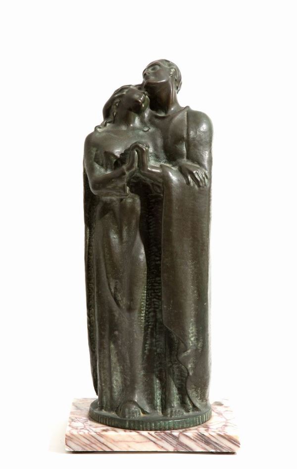 Sascha Robb Cucchetti - Bronze sculpture "HOUR OF LIGHT"