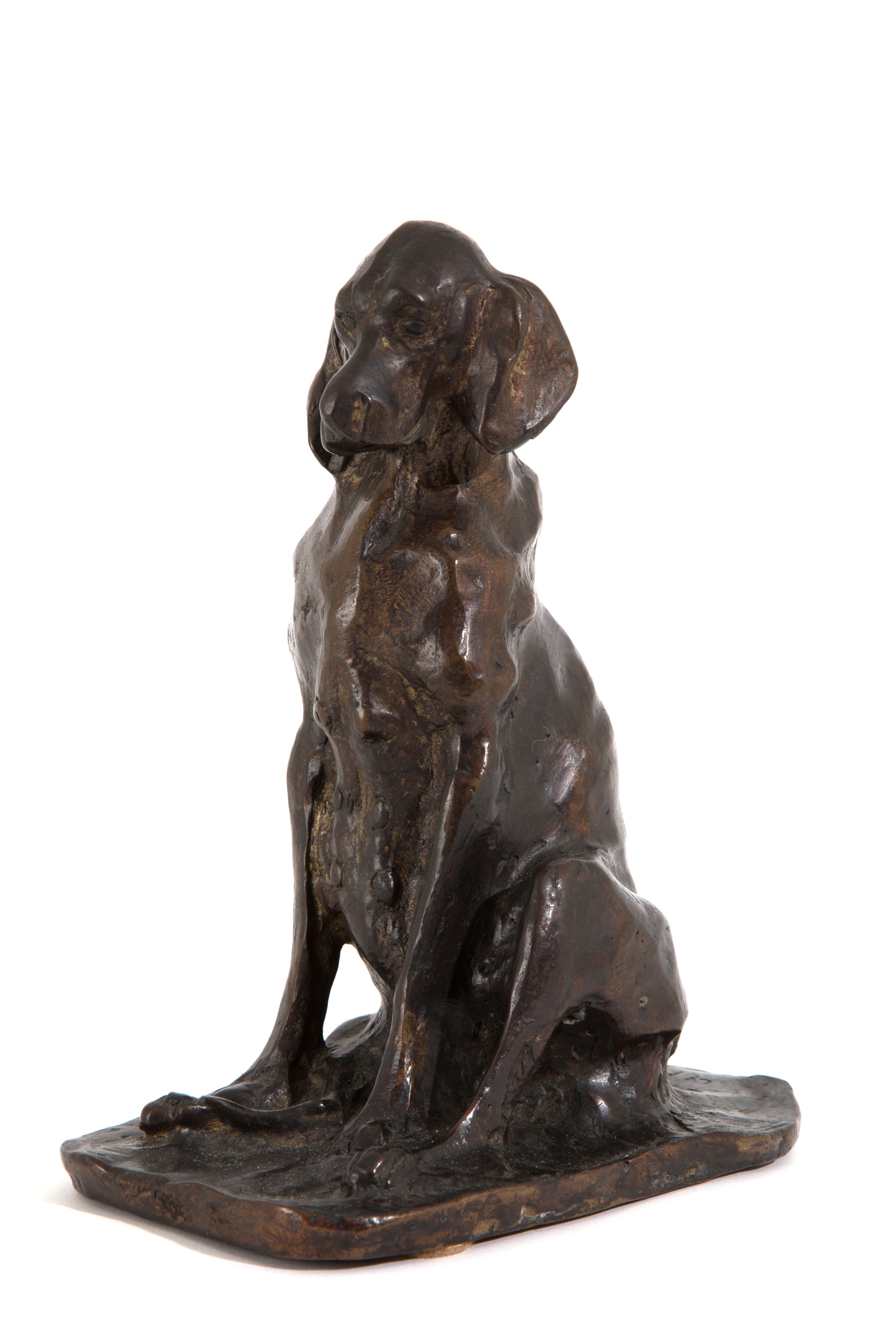 Scultura "CANE SEDUTO"