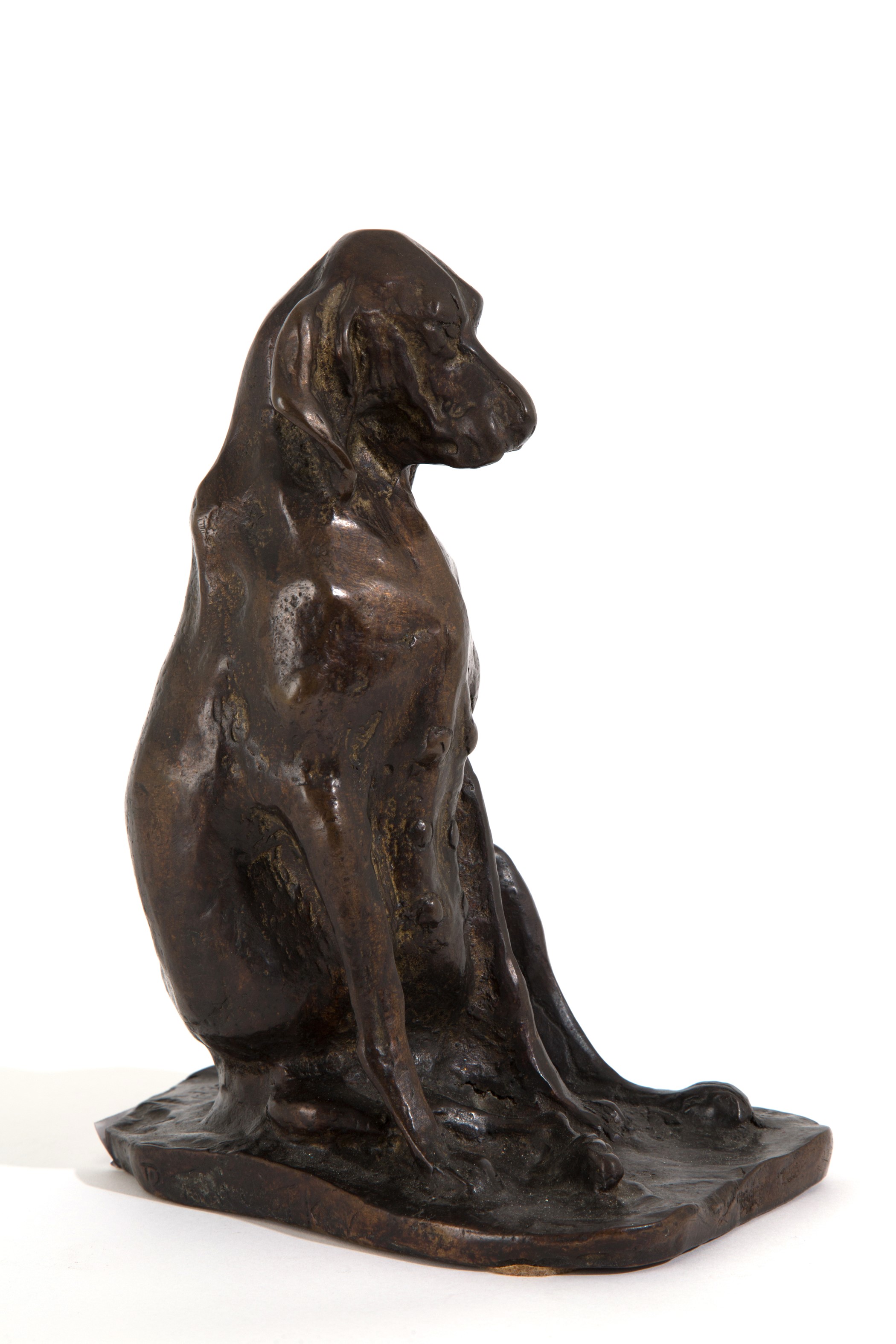 Scultura "CANE SEDUTO"