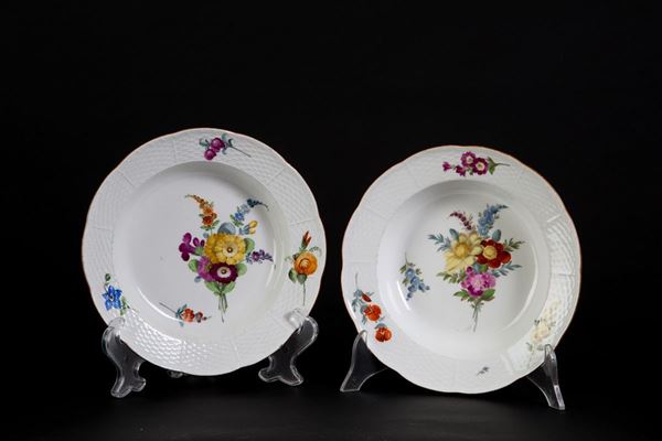 Two MEISSEN plates