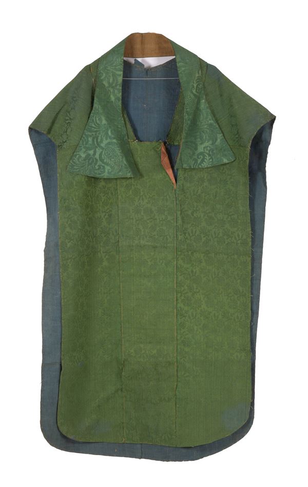Silk chasuble. Italy