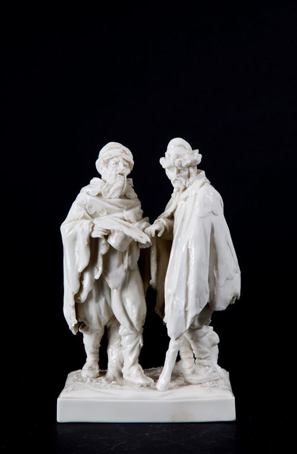 CAPODIMONTE porcelain group