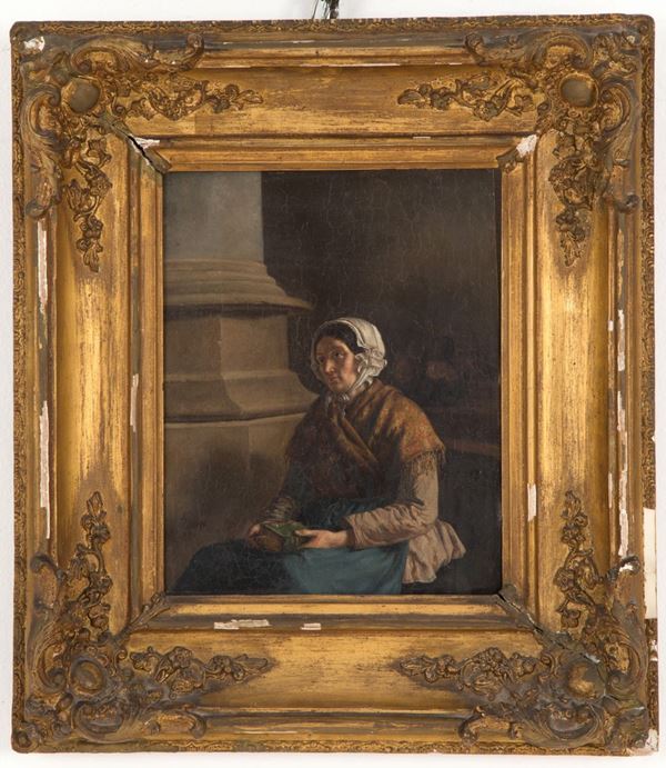 Painting "WOMAN IN PRAYER"