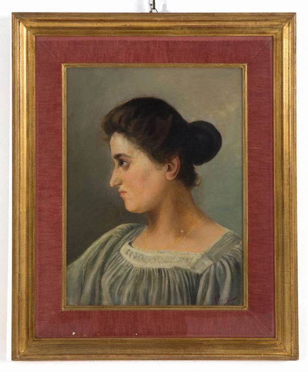 Painting "PROFILE OF A WOMAN"