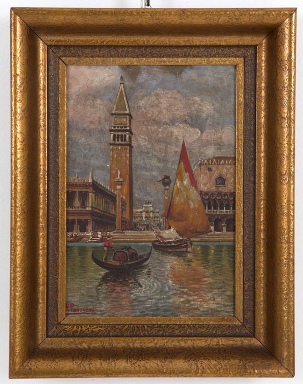 Painting "VIEW OF SAN MARCO SQUARE"