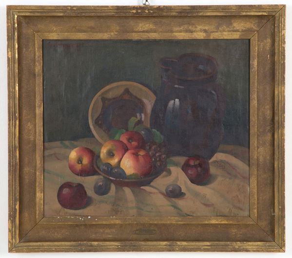 Joseph Zamazal - Painting "STILL LIFE"