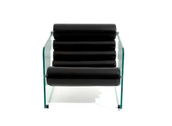 FABIO LENCI - Hyaline armchair for COMFORT LINE