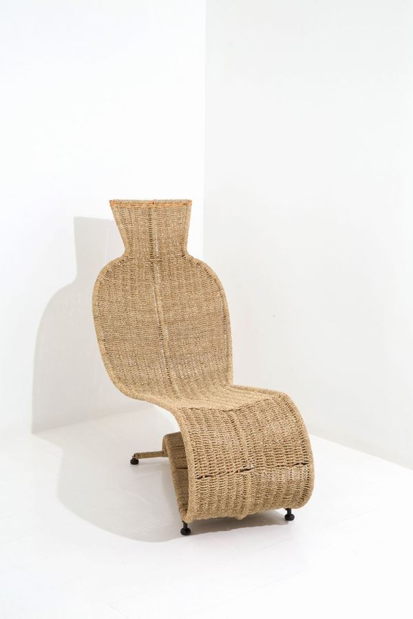 MARZIO CECCHI - Chaise longue 'S' for STUDIO MOST