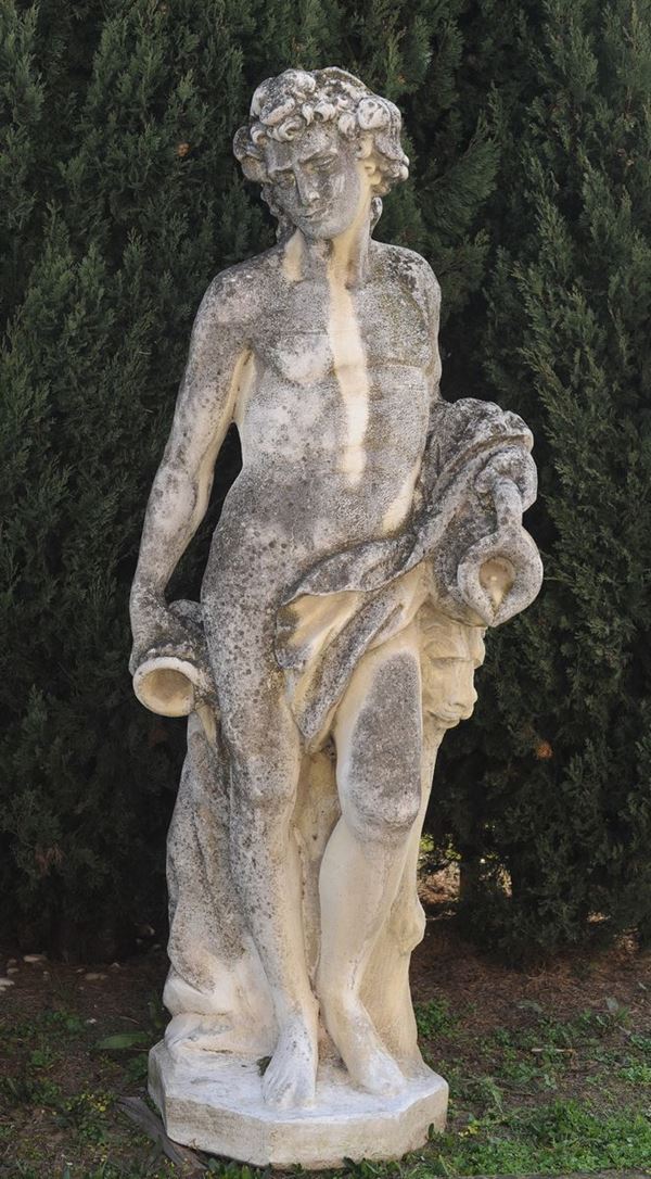 "BACCHUS" sculpture  - Auction MILANO DECOR (n° 86) - Viscontea Casa d'Aste