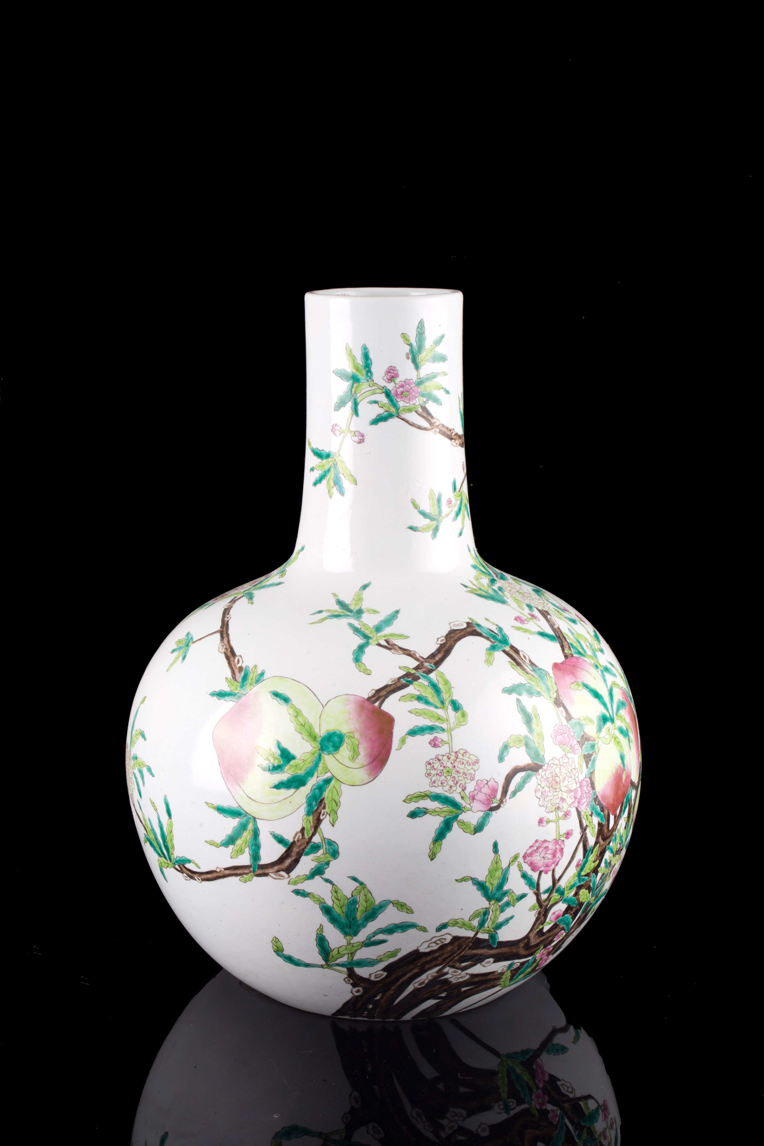 Vaso Tianqiuping "nove pesche"