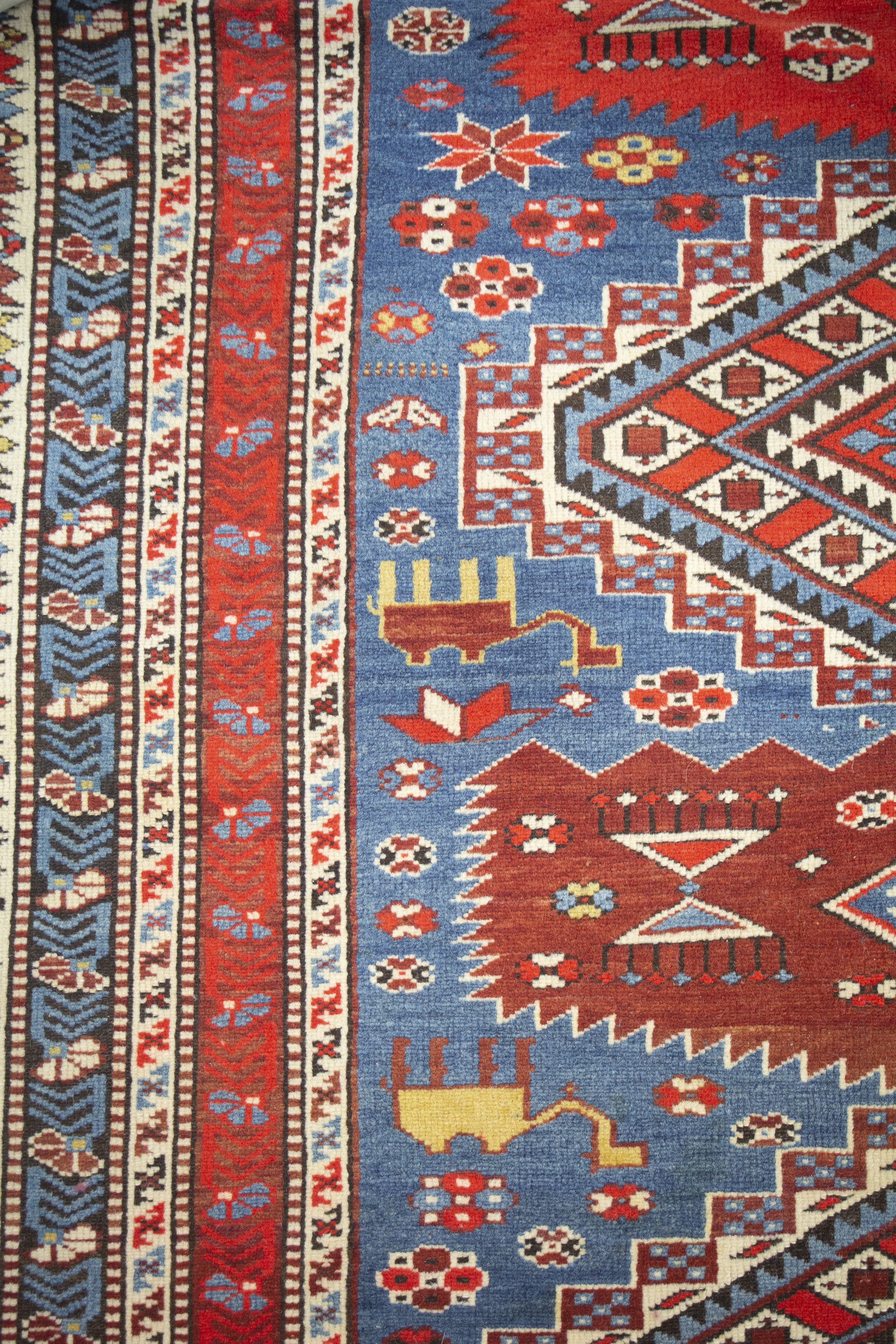 Tappeto Shirwan disegno Gopba. Caucaso