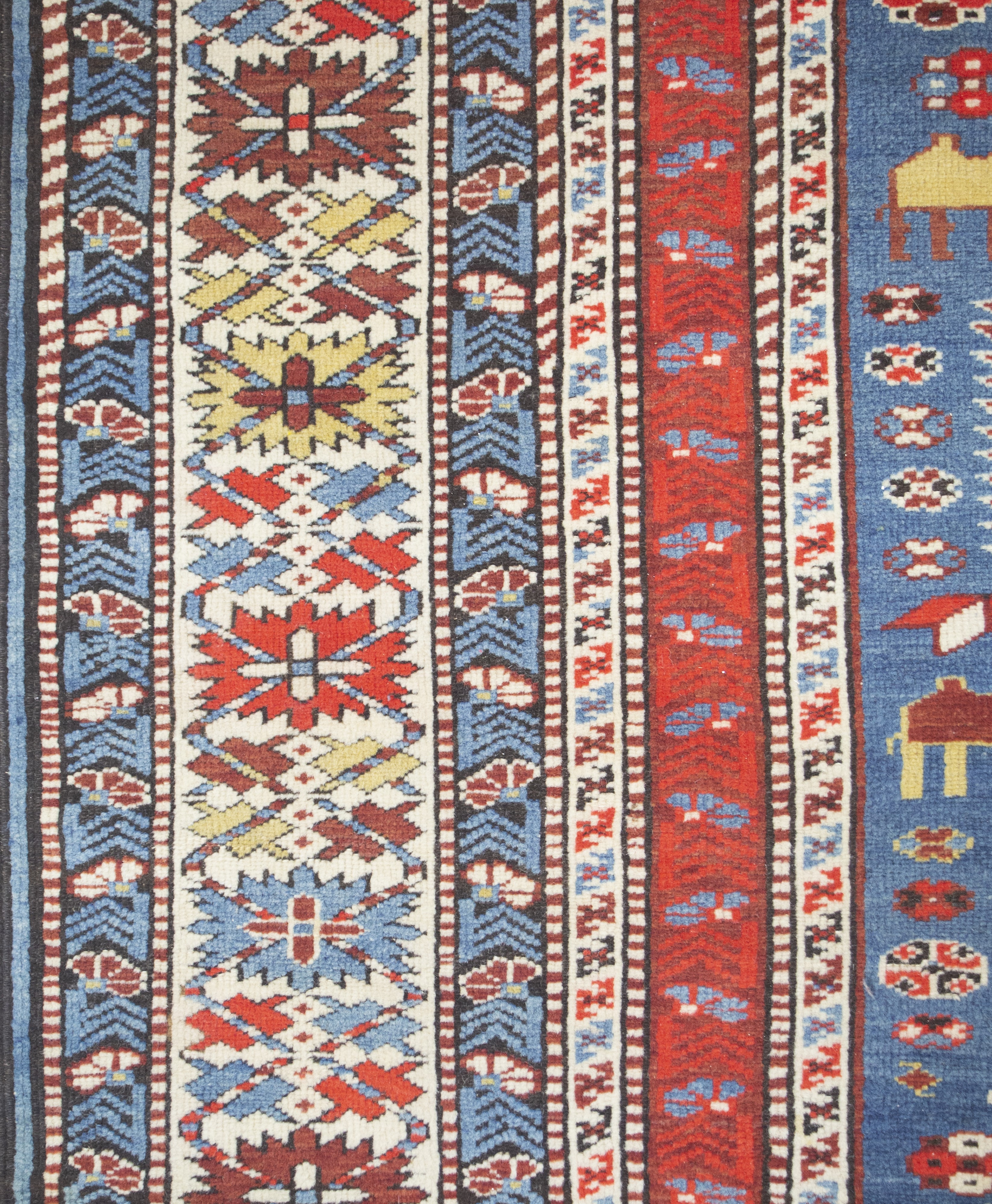 Tappeto Shirwan disegno Gopba. Caucaso