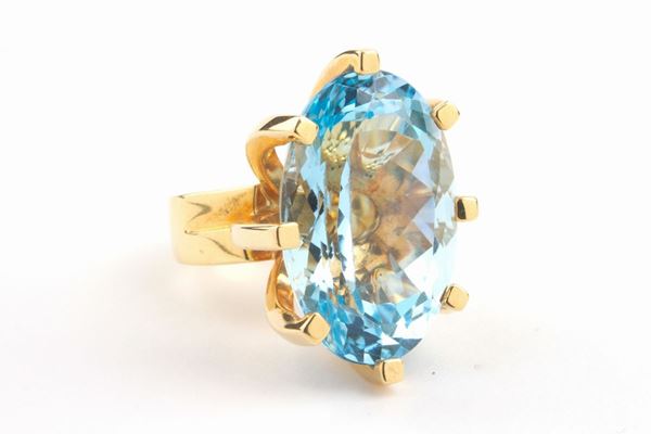 Blue Soleil ring