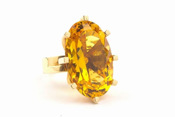 Anello Soleil jaune