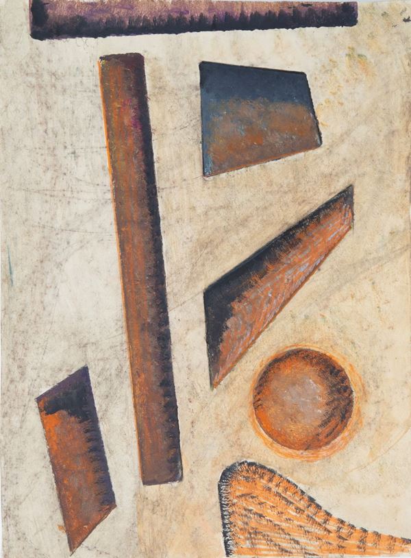 KASIMIR KONSTANTIN MEDUNETSKY - Painting "CONSTRUCTIVIST COMPOSITION"
