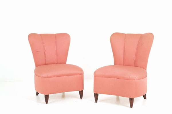 GUGLIELMO ULRICH - Pair of armchairs