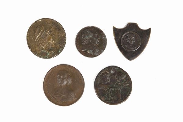 Five coins