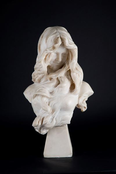 Busto in Marmo "fanciulla"