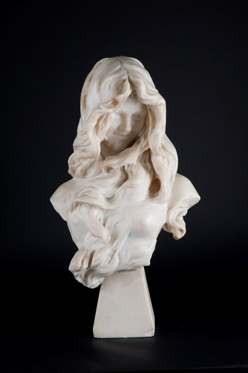 Busto in Marmo "fanciulla"
