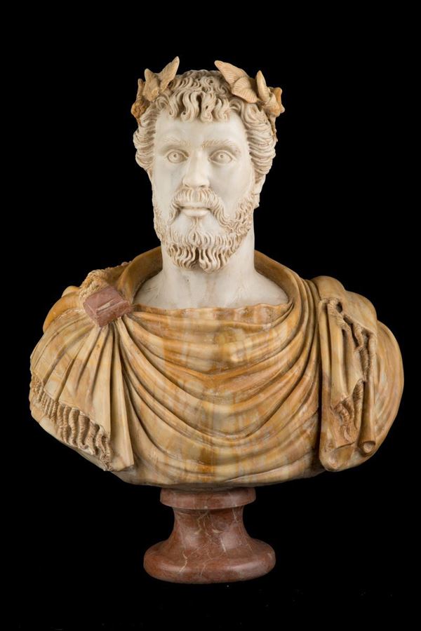 Marble sculpture "ROMAN EMPEROR"