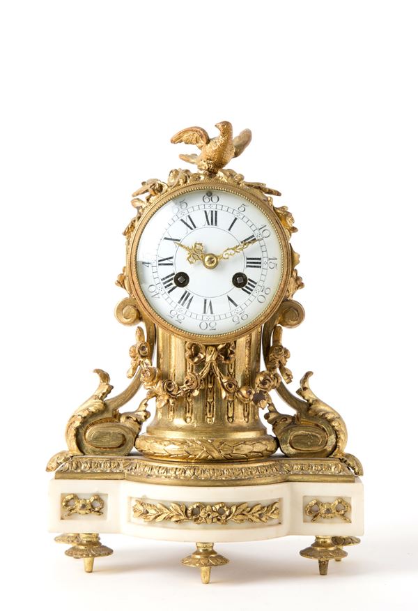 Bronze clock
