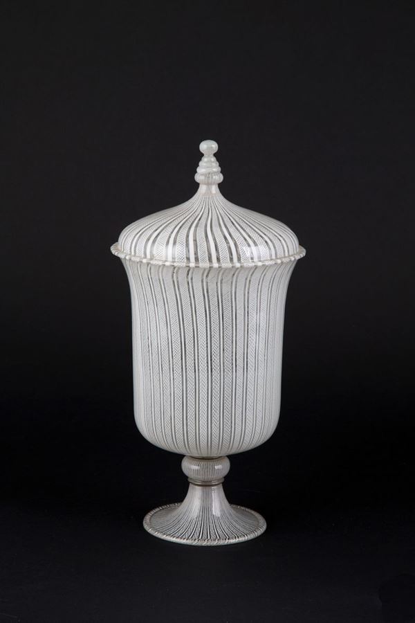 Glass jar with lid
