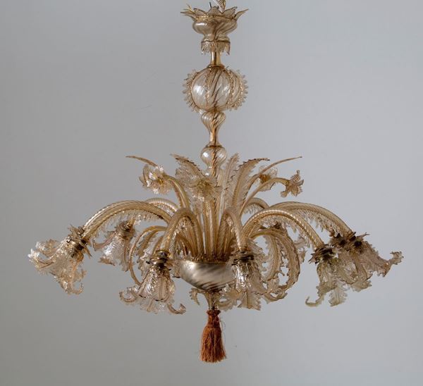 Smoked chandelier