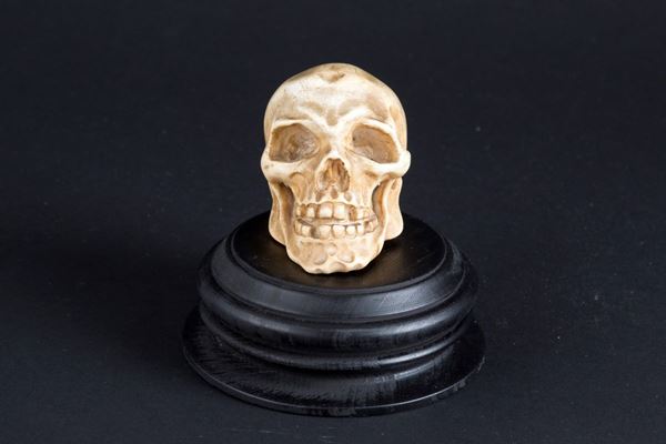 Soapstone skull