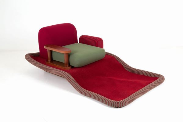 ETTORE SOTTSASS - Armchair Flying Carpet for BEDDING BREVETTI